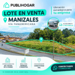 Lote en venta en Manizales sobre la vía Panamericana con acceso para tractomulas