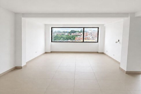 Sala comedor amplia y luminosa en apartamento de Palermo