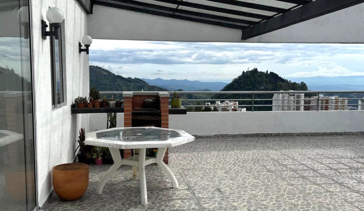 Terraza con vista privilegiada en Milán