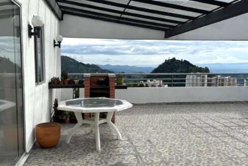 Terraza con vista privilegiada en Milán