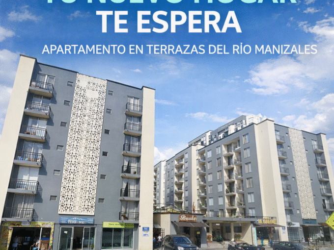 Apartamento en venta en Terrazas del Río La Carola Manizales con 3 habitaciones