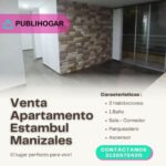 Apartamento moderno en venta Estambul Manizales - Apartamento en conjunto cerrado cerca al centro de Manizales