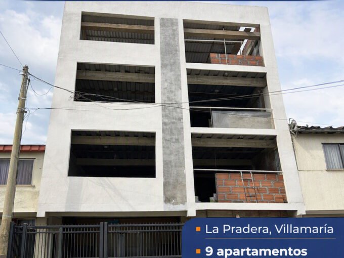 Venta edificio en La Pradera Villamaría con 9 apartamentos independientes